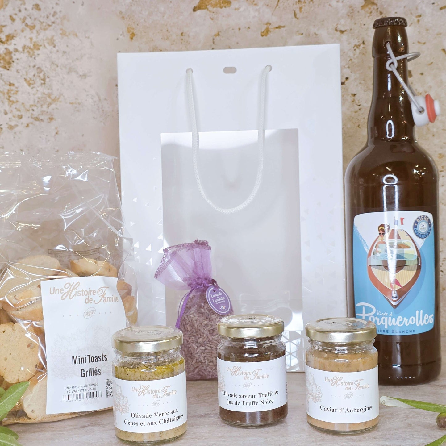 Panier salé avec Bière - Le Fréjusiens