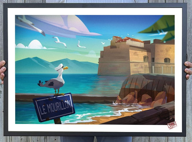 Affiche "Le Mourillon"