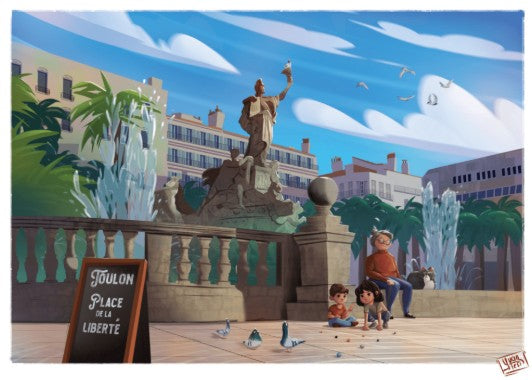 Affiche "Place de la Liberté"