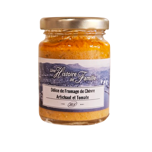 Délice de Fromage de Chèvre Artichaut et Tomate