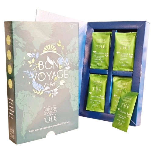 Coffret "Bon voyage en vert"