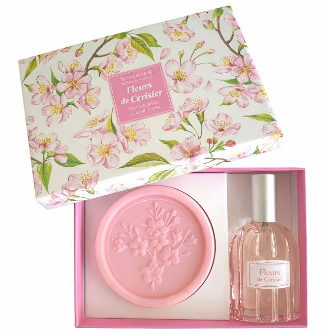 Coffret Savon & Eau de toilette Fleur de Cerisier