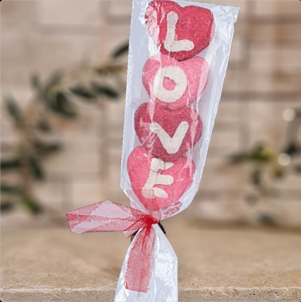 Brochette de Guimauve Coeur - Love