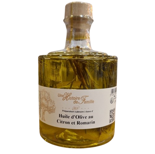 Huile d'Olive au Citron et Romarin Empilable