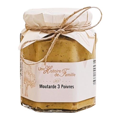 Moutarde aux 3 Poivres