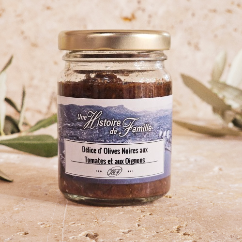 Confit d'olive aux Figues 100g