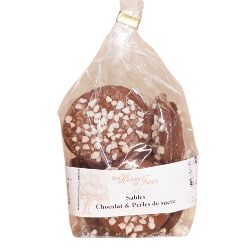 Sablés Chocolat et Perles de sucre
