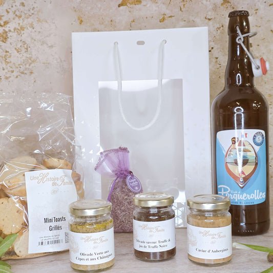 Panier salé avec Bière - Le Fréjusiens