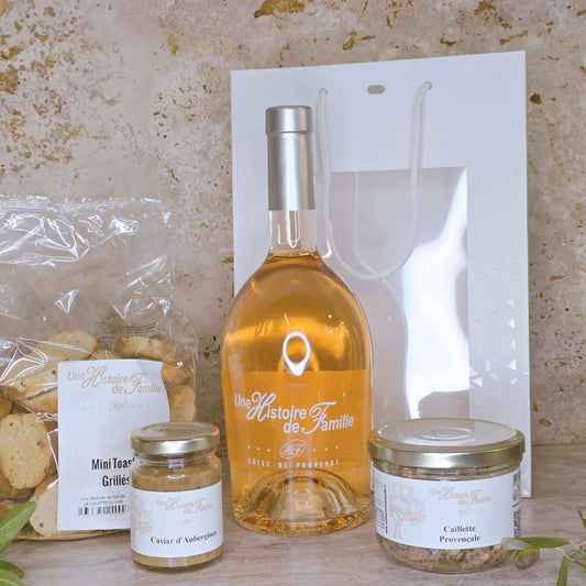Panier salé avec Vin - Le Fréjusiens