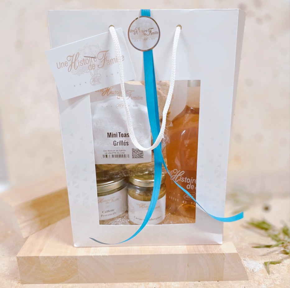 Panier salé avec Vin - Le Fréjusiens