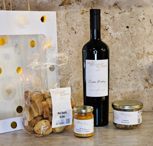 Panier salé avec Vin - Le Fréjusiens Rouge