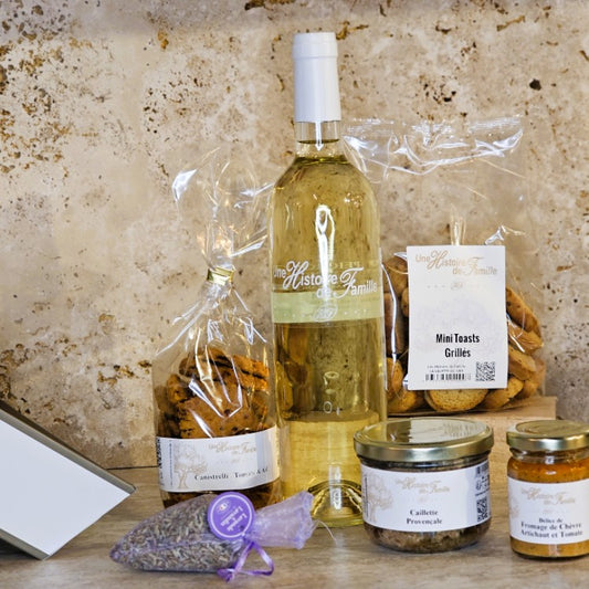 Panier salé avec Vin - Le Maximois Blanc