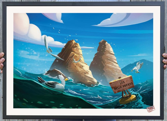 Affiche "Les deux frères"