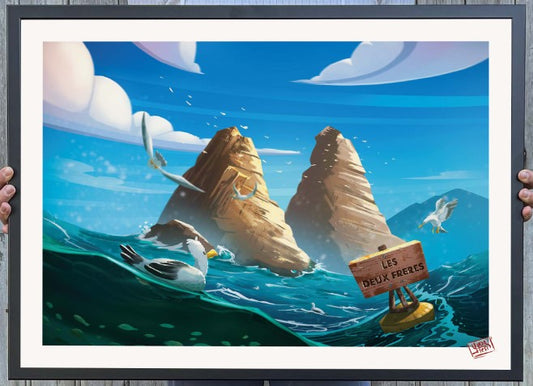 Affiche "Les deux frères"