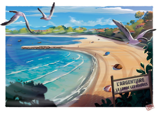Affiche "l'Argentière"