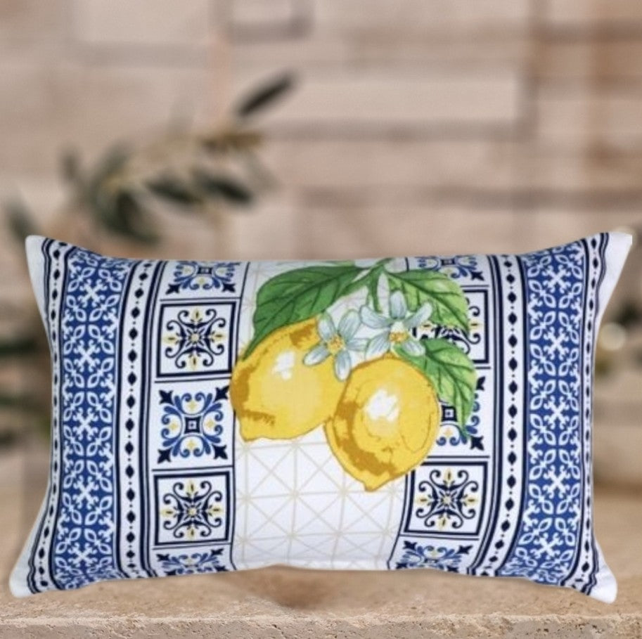 Coussin Citrons 30x50