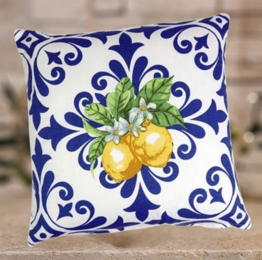 Coussin Citrons 45x45