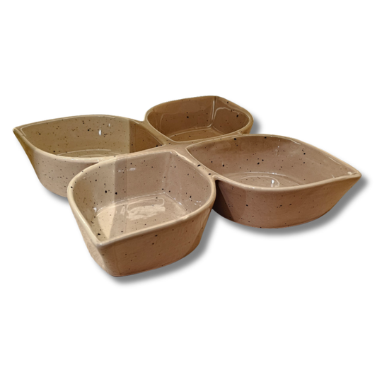 Plateau 4 compartiments - Beige Taupe