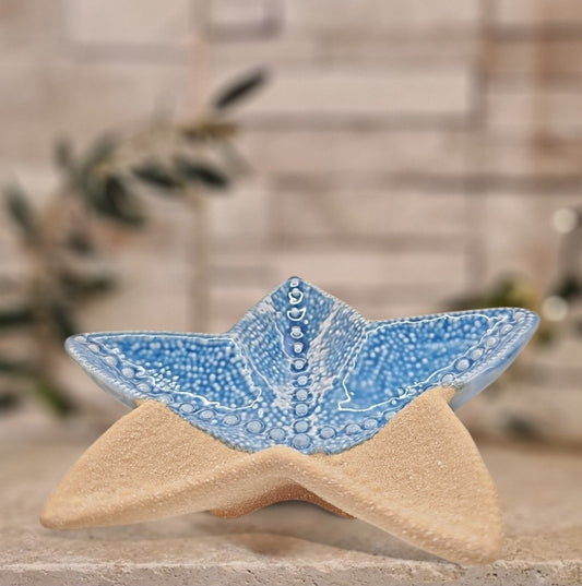 Coupelle décorative étoile de mer en céramique