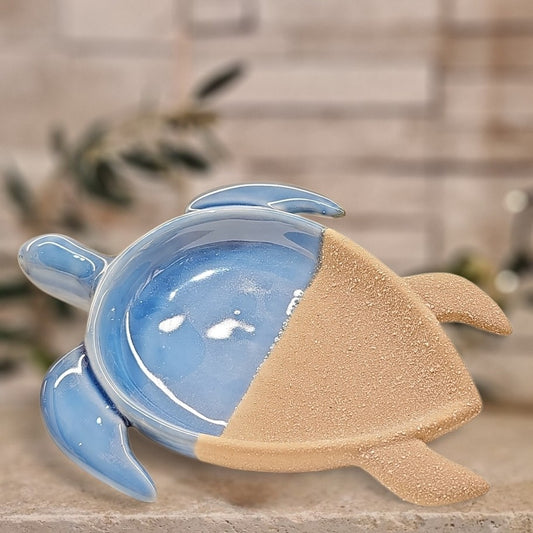 Coupelle décorative tortue en céramique