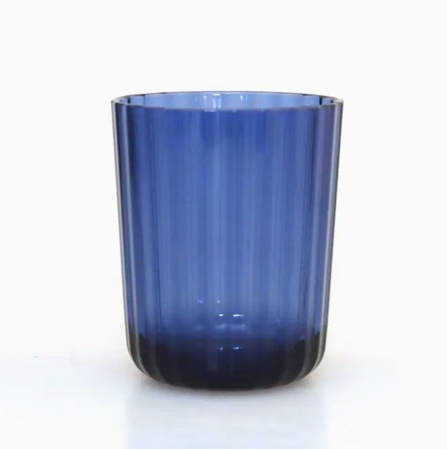 Verre à eau en acrylique bleu