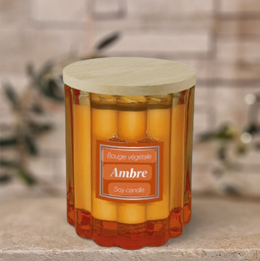 Bougie Végétale Ambre