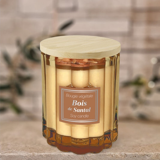Bougie Végétale Bois de Santal
