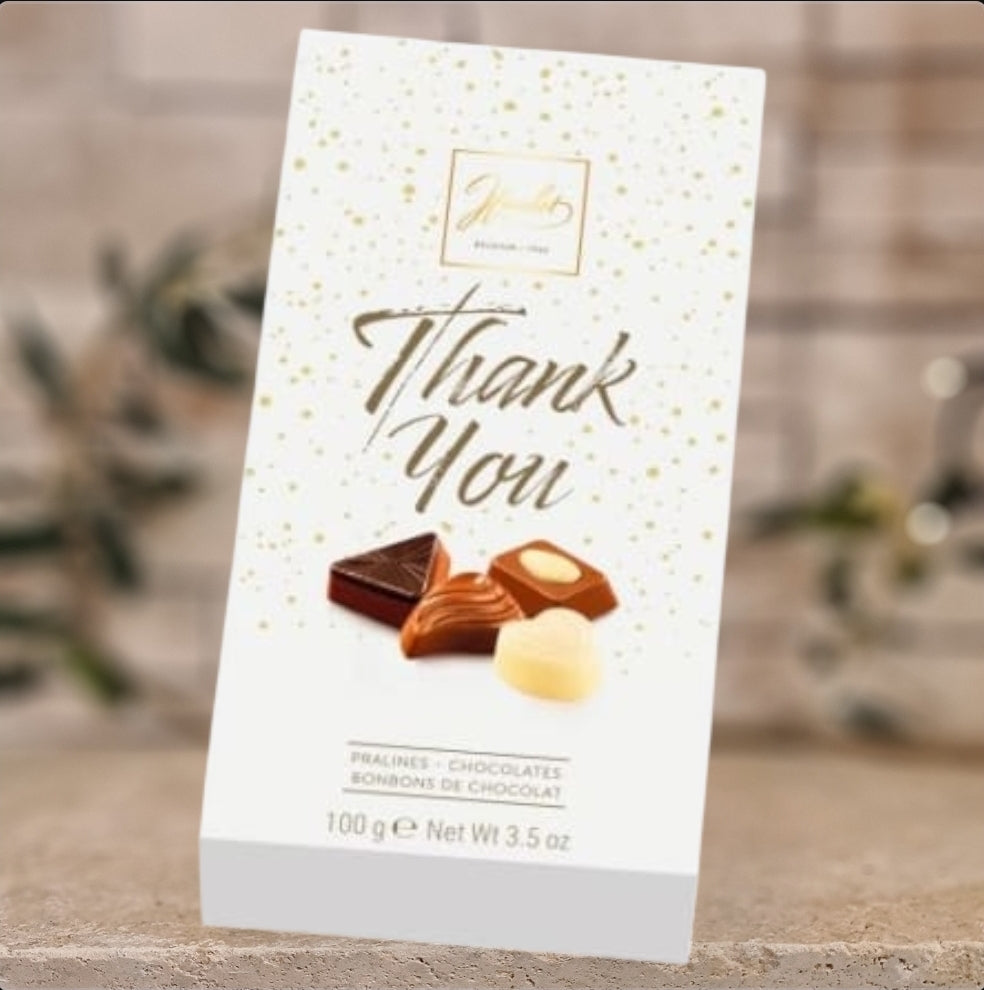 Boite chocolats voeux 100g