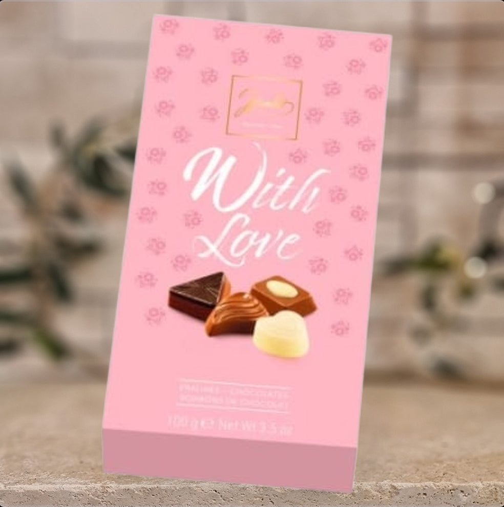 Boite chocolats voeux 100g