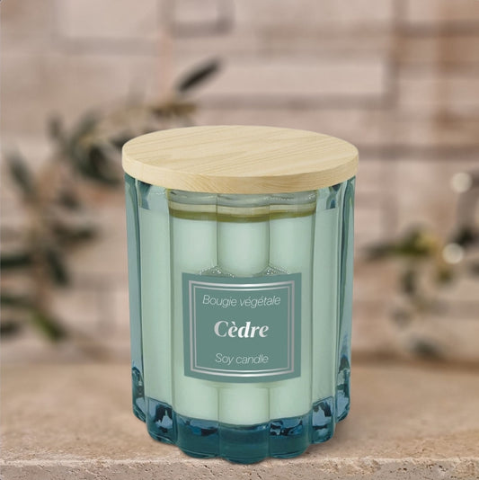 Bougie Végétale Cèdre