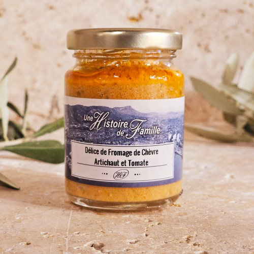Délice de Fromage de Chèvre Artichaut et Tomate