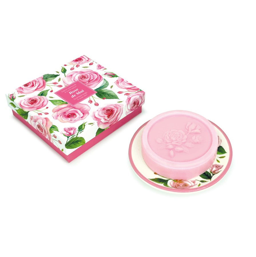 Porte savon Rose de Mai