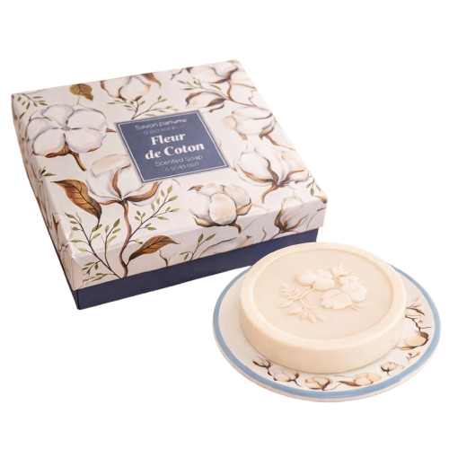 Porte savon Fleur de Coton