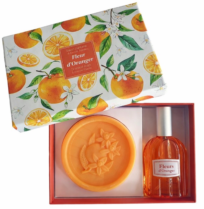 Coffret Savon & Eau de toilette Fleur d'Oranger