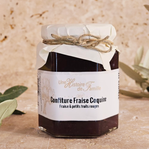 Confiture Fraise Coquine