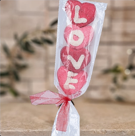 Brochette de Guimauve Coeur - Love