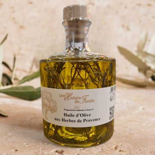 Huile d’Olive aux Herbes de Provence Empilable