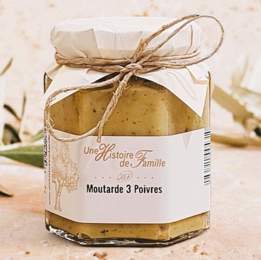 Moutarde aux 3 Poivres