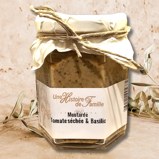 Moutarde Tomate séchée & Basilic