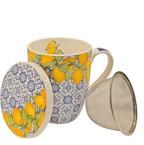 Mug avec filtre – Citrons