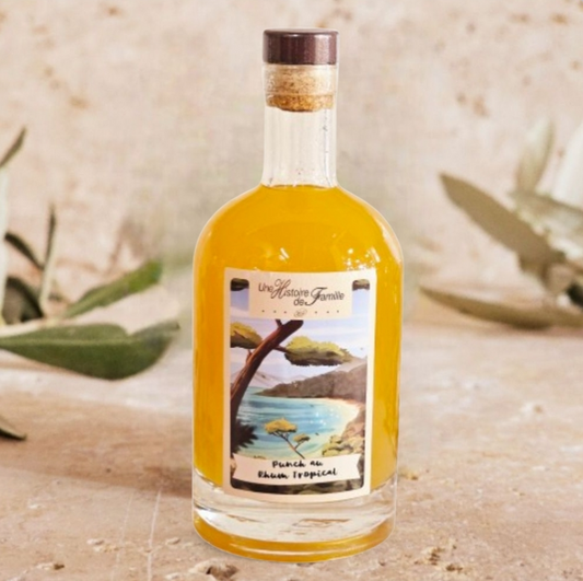 Punch au rhum tropical
