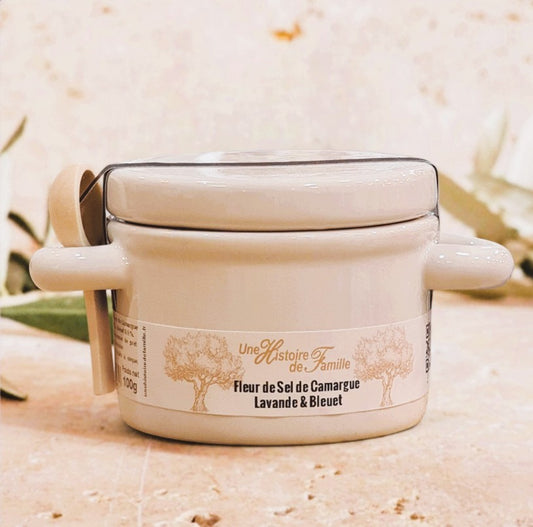 Fleur de Sel de Camargue Lavande & Bleuet