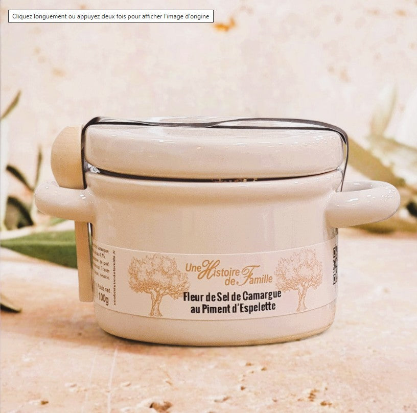 Fleur de Sel de Camargue au Piment d’Espelette