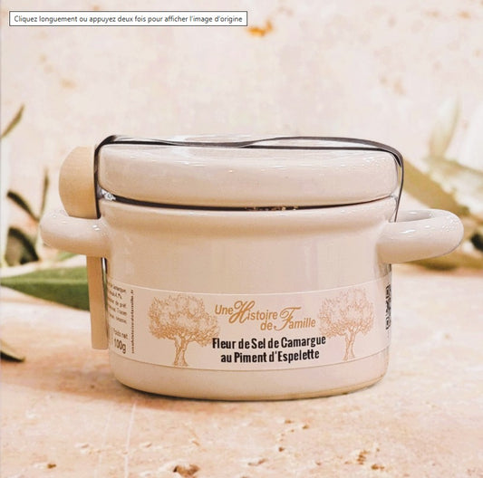 Fleur de Sel de Camargue au Piment d’Espelette