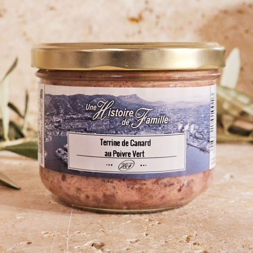 Terrine de Canard au Poivre Vert