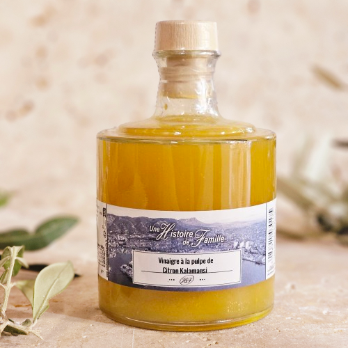 Vinaigre à la pulpe de Citron Kalmansi Empilable