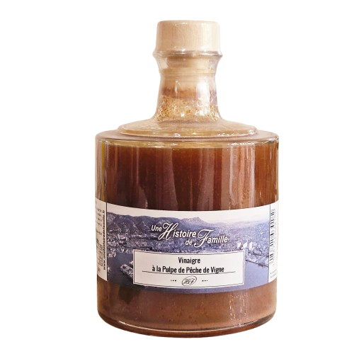 Vinaigre à la Pulpe de Pêche de Vigne Empilable