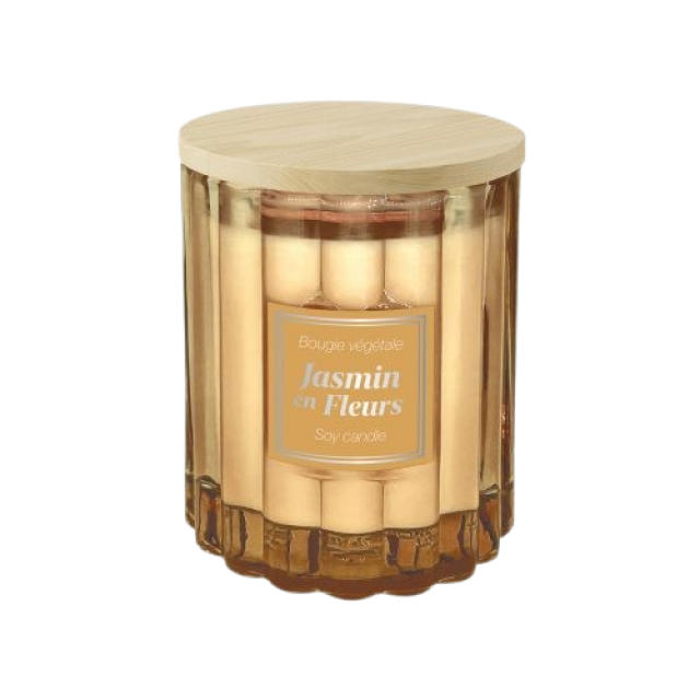 Bougie Cannelée - Jasmin en Fleurs 190gr