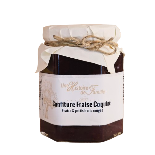 Confiture Fraise Coquine