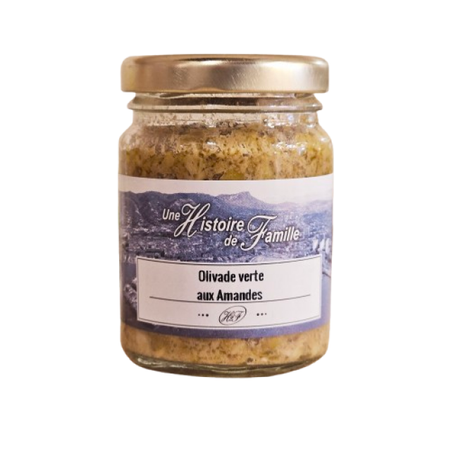 Olivade Verte aux Amandes 80g